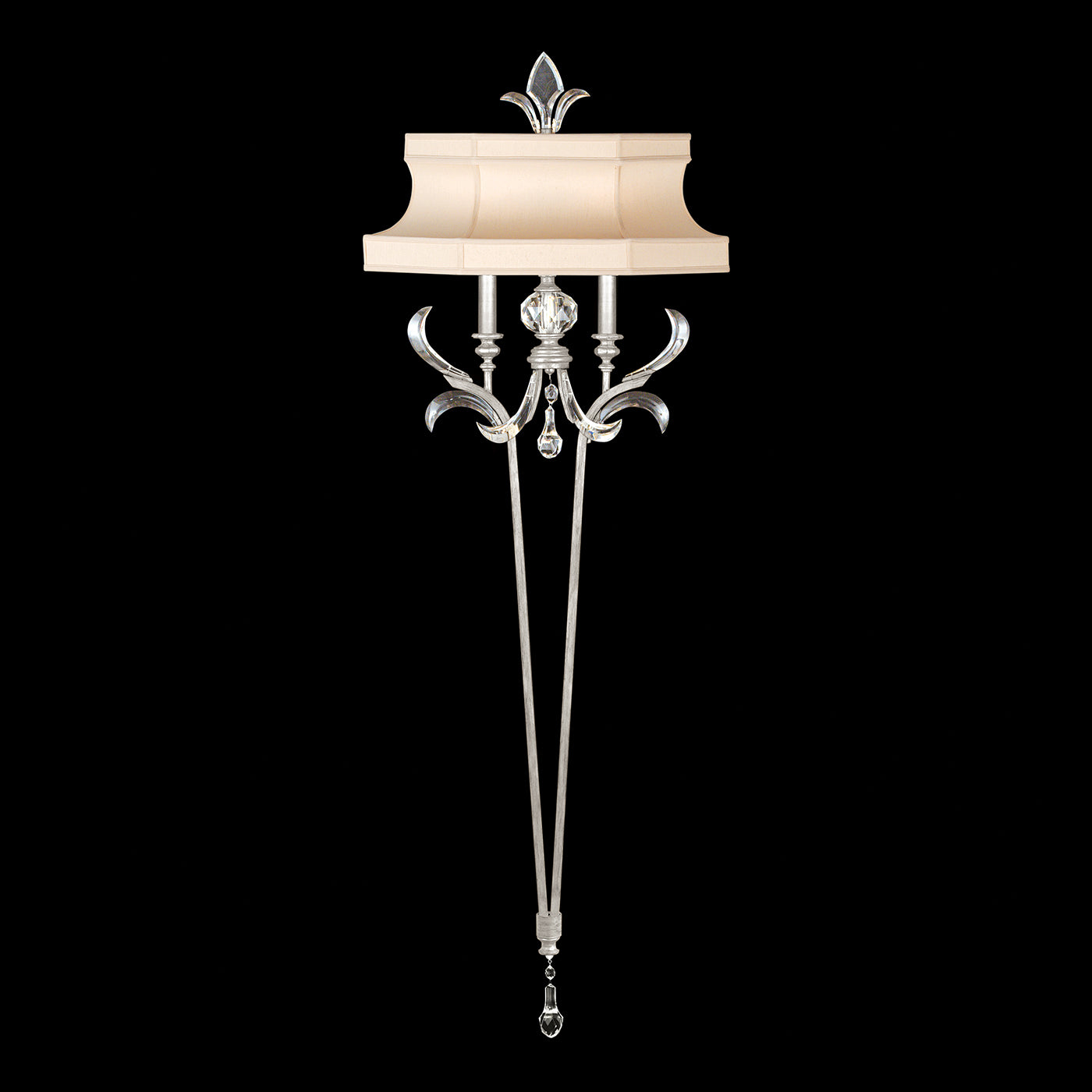 FINE ART LAMPS, BEVELED ARCS SCONCE, WALL SCONCES