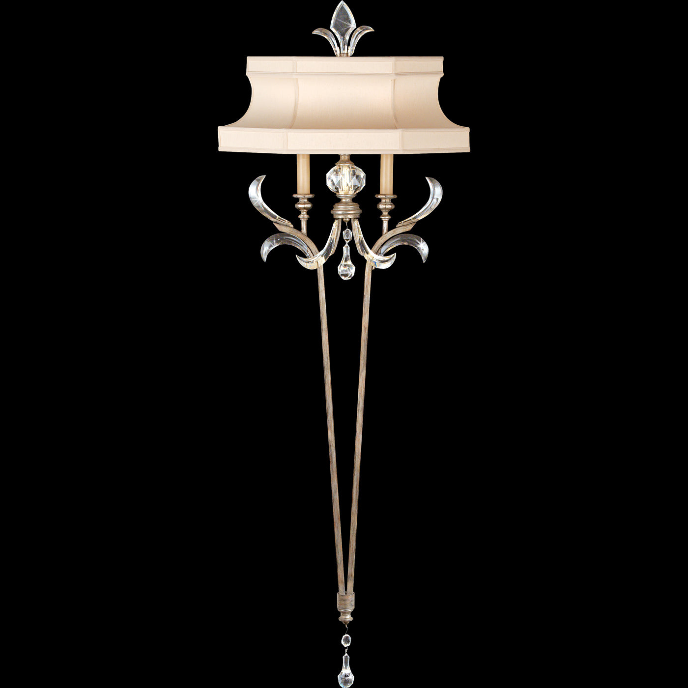 FINE ART LAMPS, BEVELED ARCS SCONCE, WALL SCONCES