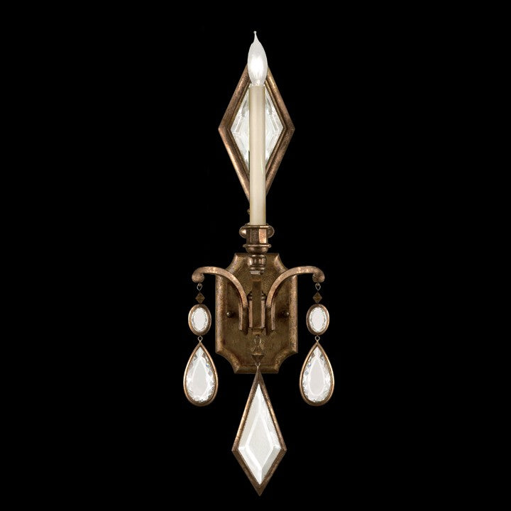 FINE ART LAMPS, ENCASED GEMS SCONCE, WALL SCONCES