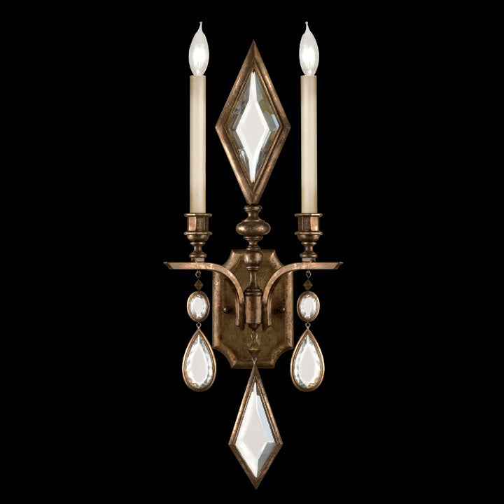 FINE ART LAMPS, ENCASED GEMS SCONCE, WALL SCONCES