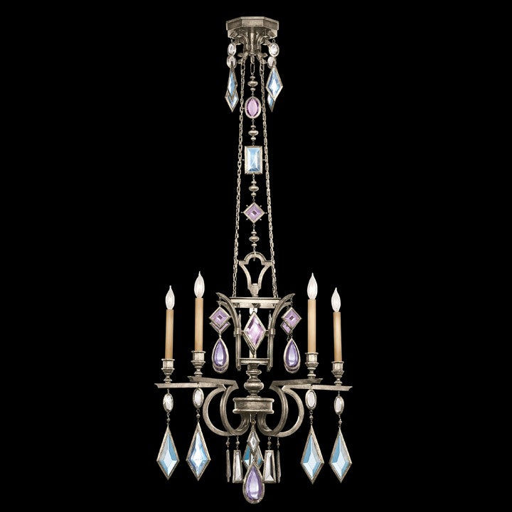 FINE ART LAMPS, ENCASED GEMS CHANDELIER, CHANDELIER LIGHT