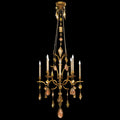 FINE ART LAMPS, ENCASED GEMS CHANDELIER, CHANDELIER LIGHT