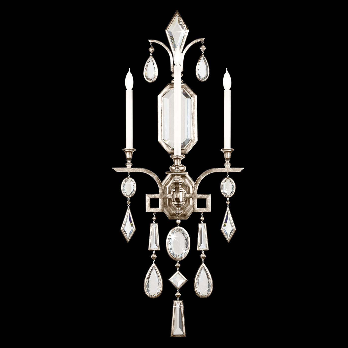 FINE ART LAMPS, ENCASED GEMS SCONCE, WALL SCONCES