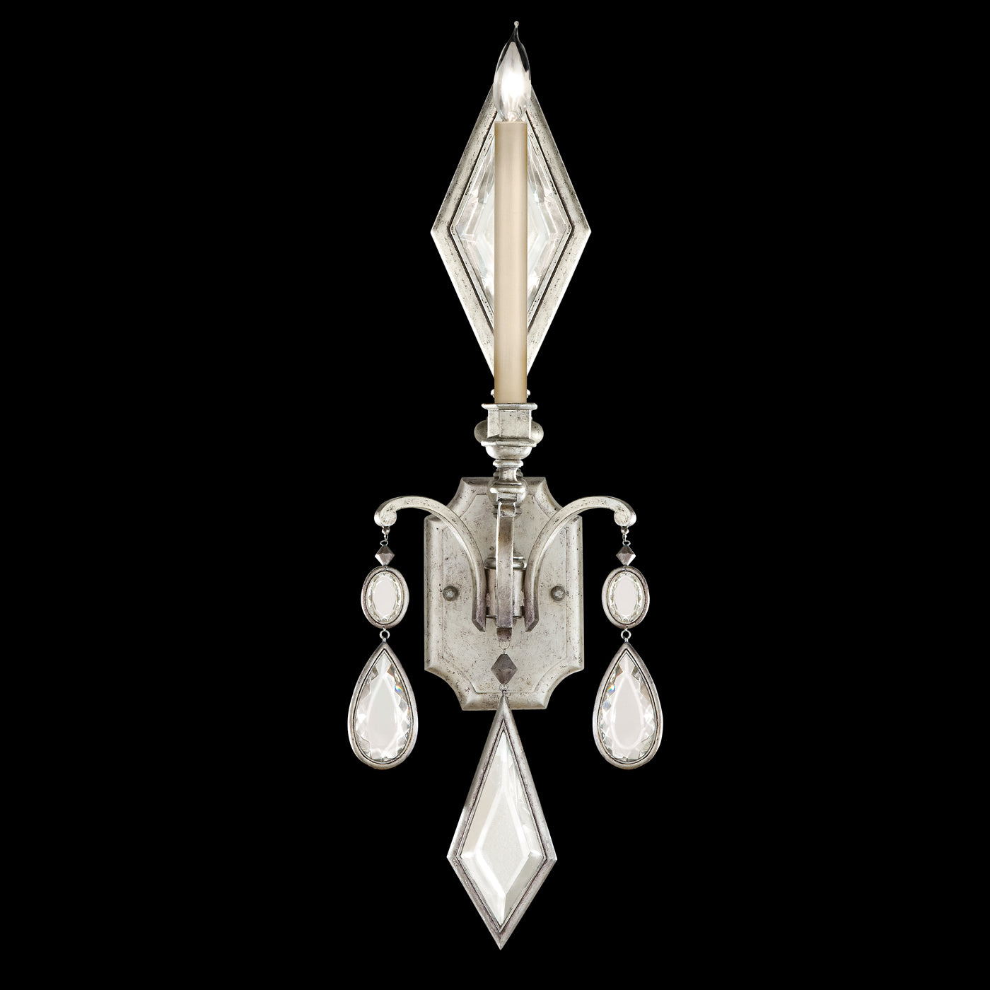 FINE ART LAMPS, ENCASED GEMS SCONCE, WALL SCONCES