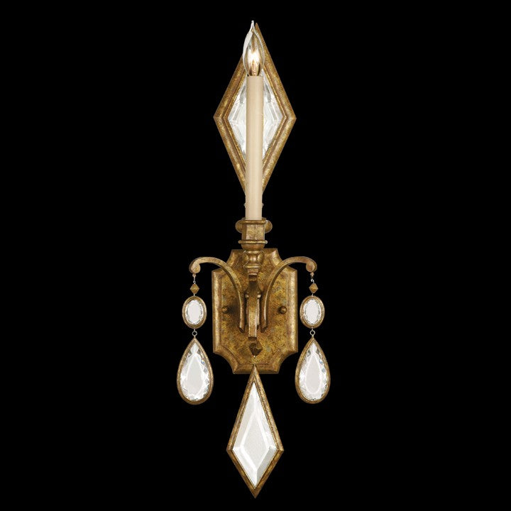 FINE ART LAMPS, ENCASED GEMS SCONCE, WALL SCONCES