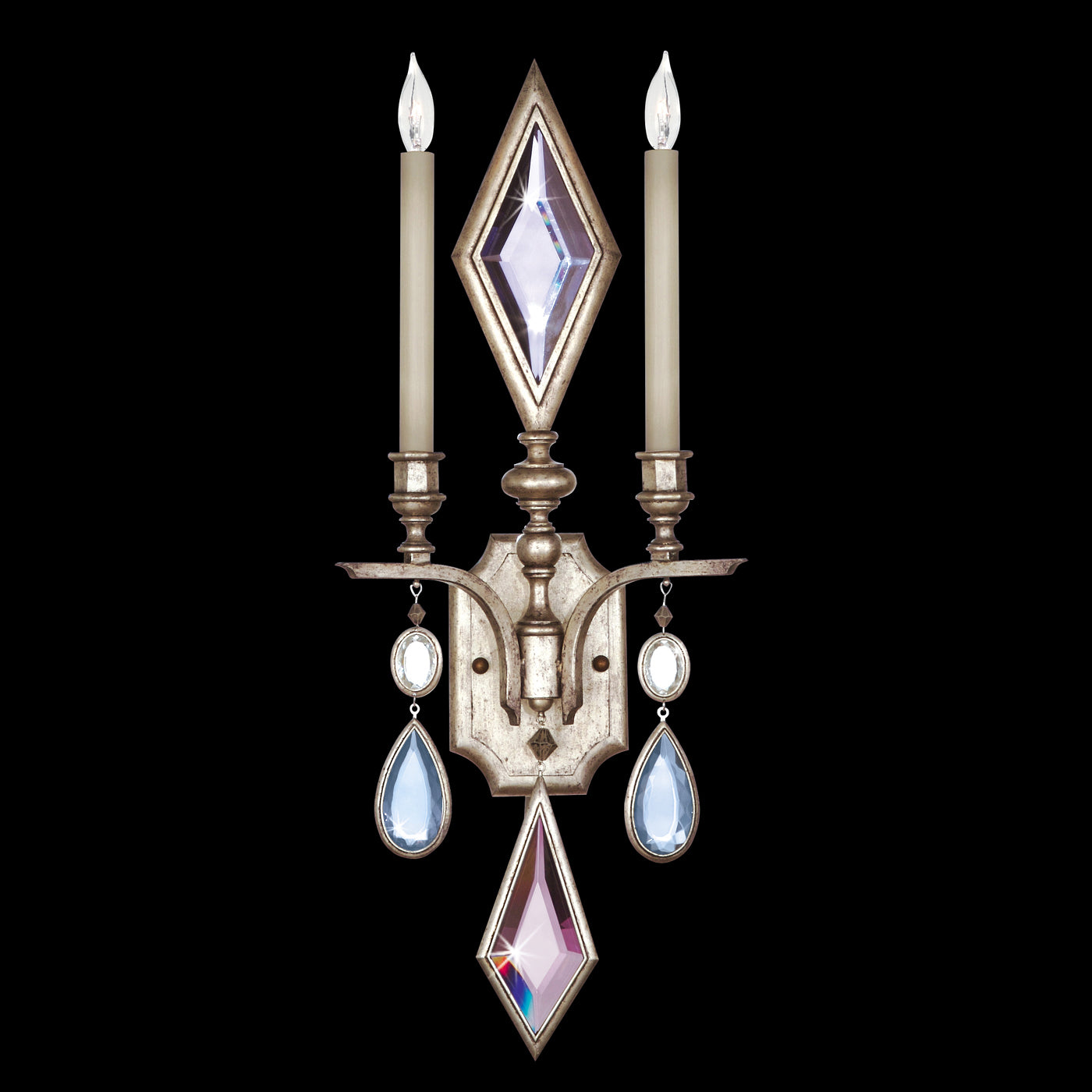 FINE ART LAMPS, ENCASED GEMS SCONCE, WALL SCONCES