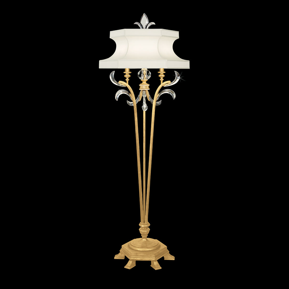 FINE ART LAMPS, BEVELED ARCS FLOOR LAMP, FLOOR LAMP