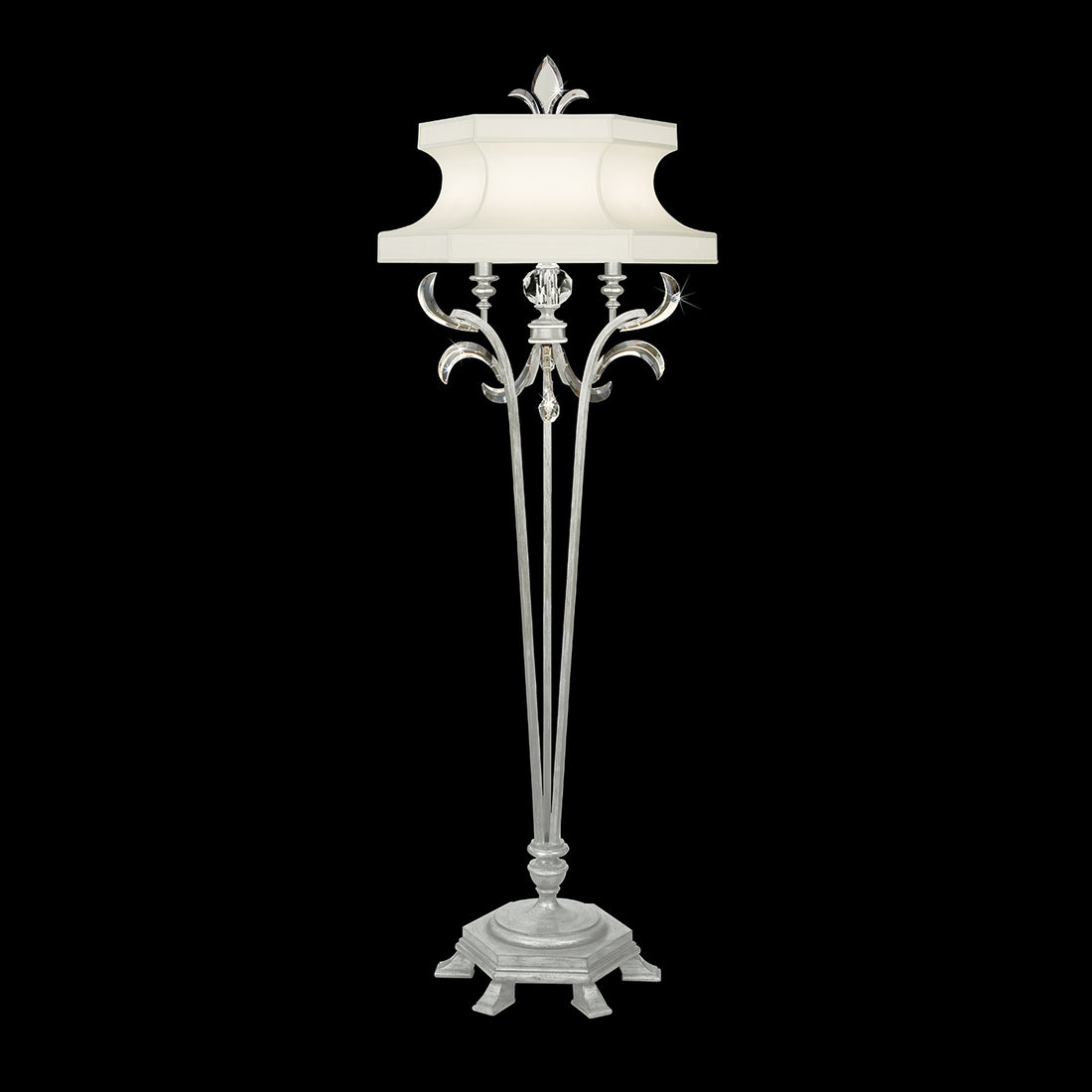 FINE ART LAMPS, BEVELED ARCS FLOOR LAMP, FLOOR LAMP