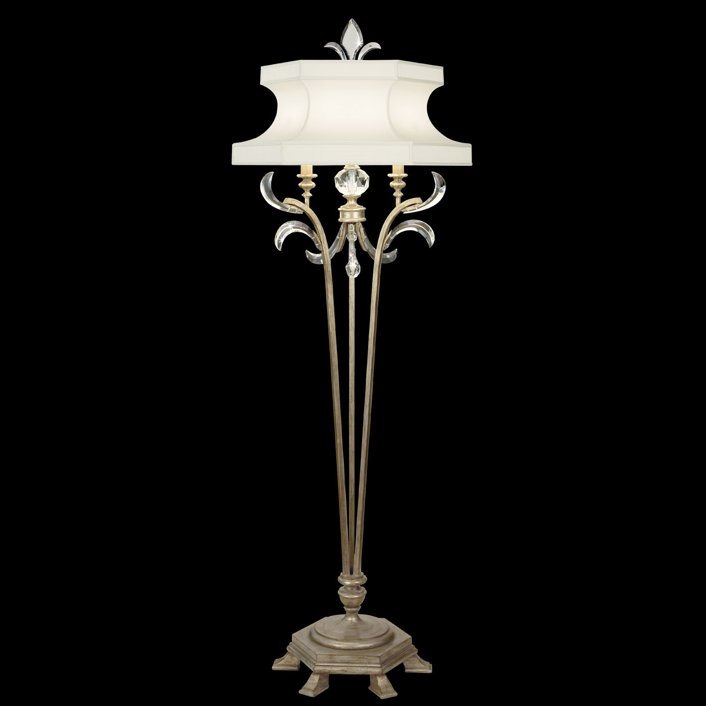 FINE ART LAMPS, BEVELED ARCS FLOOR LAMP, FLOOR LAMP