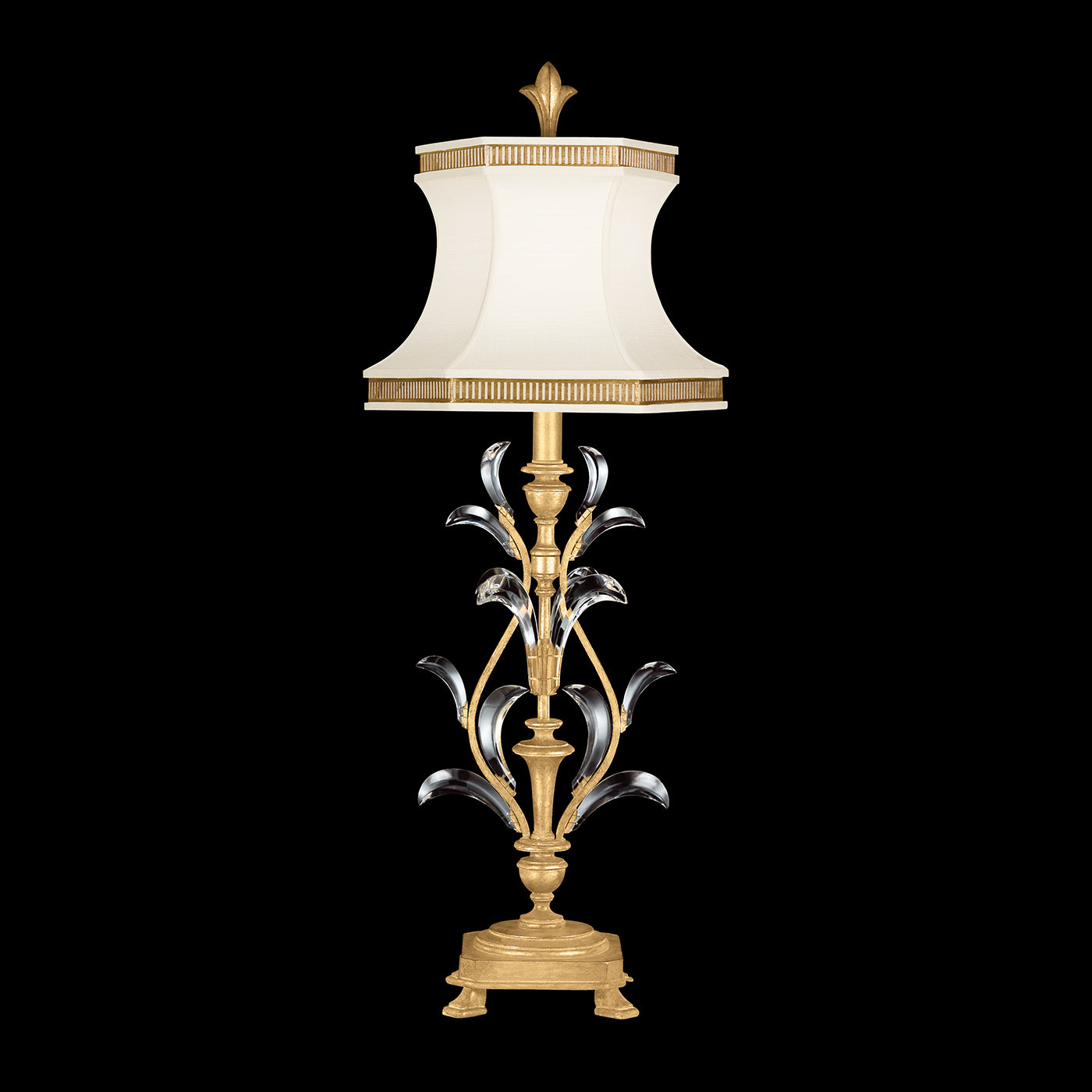 FINE ART LAMPS, BEVELED ARCS TABLE LAMP, TABLE LAMPS