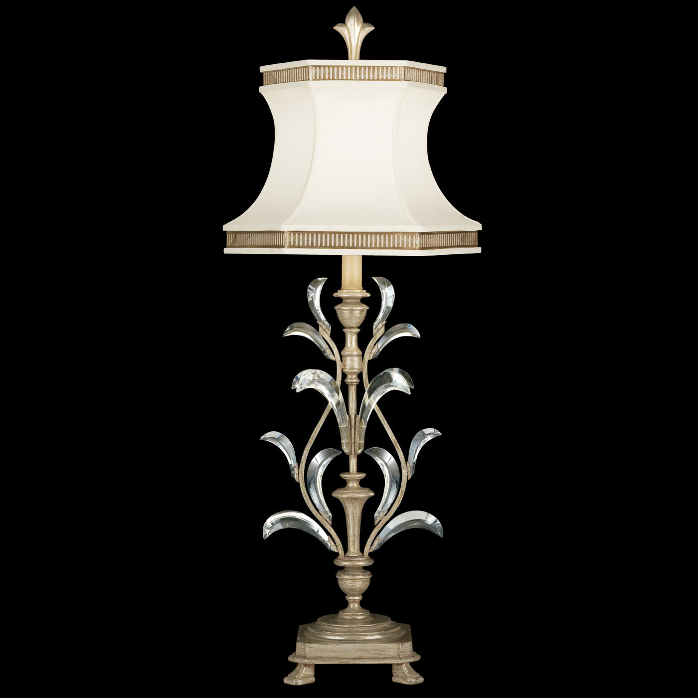 FINE ART LAMPS, BEVELED ARCS TABLE LAMP, TABLE LAMPS