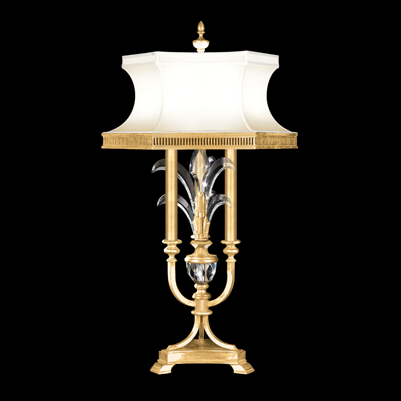 FINE ART LAMPS, BEVELED ARCS TABLE LAMP, TABLE LAMPS