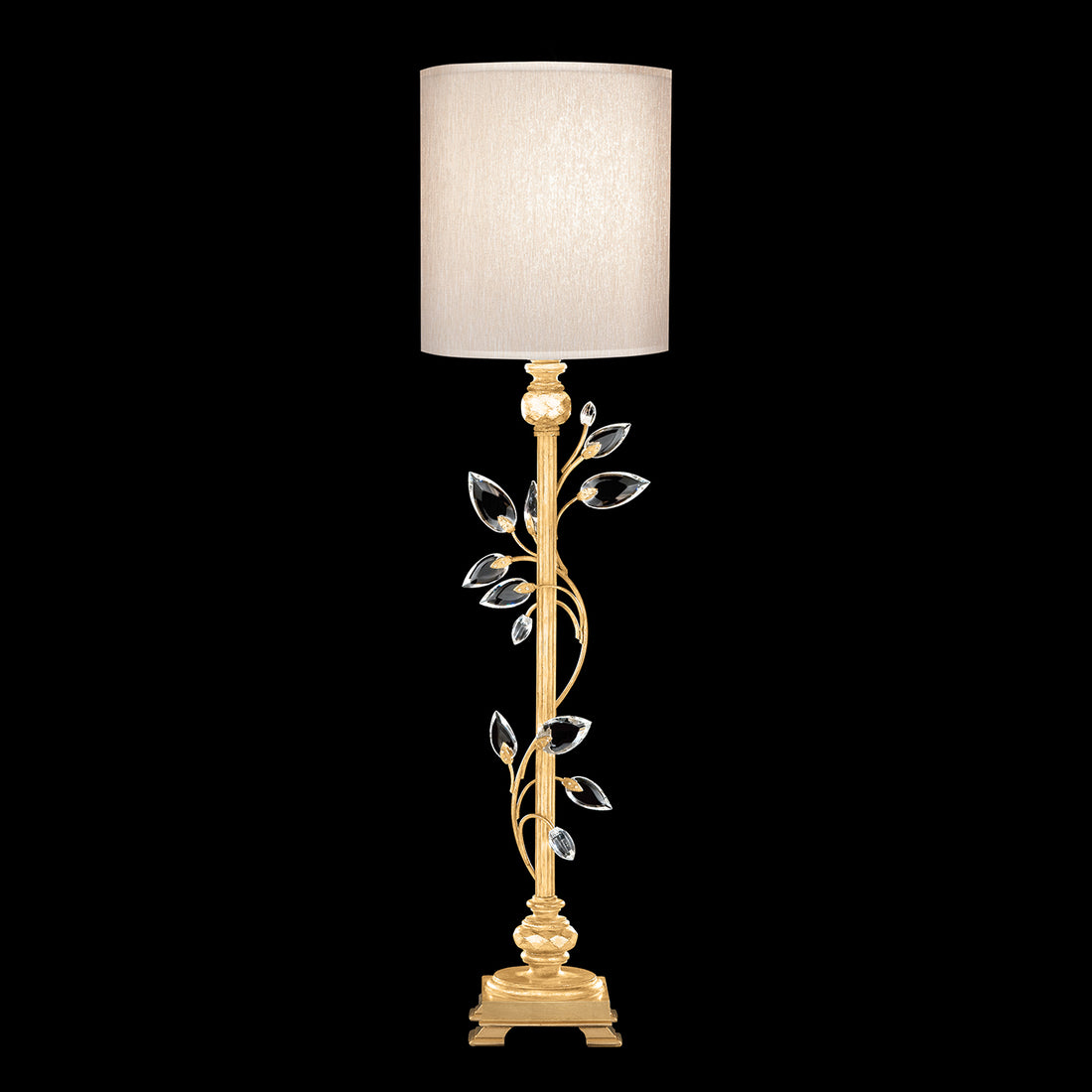 FINE ART LAMPS, CRYSTAL LAUREL CONSOLE LAMP, TABLE LAMPS