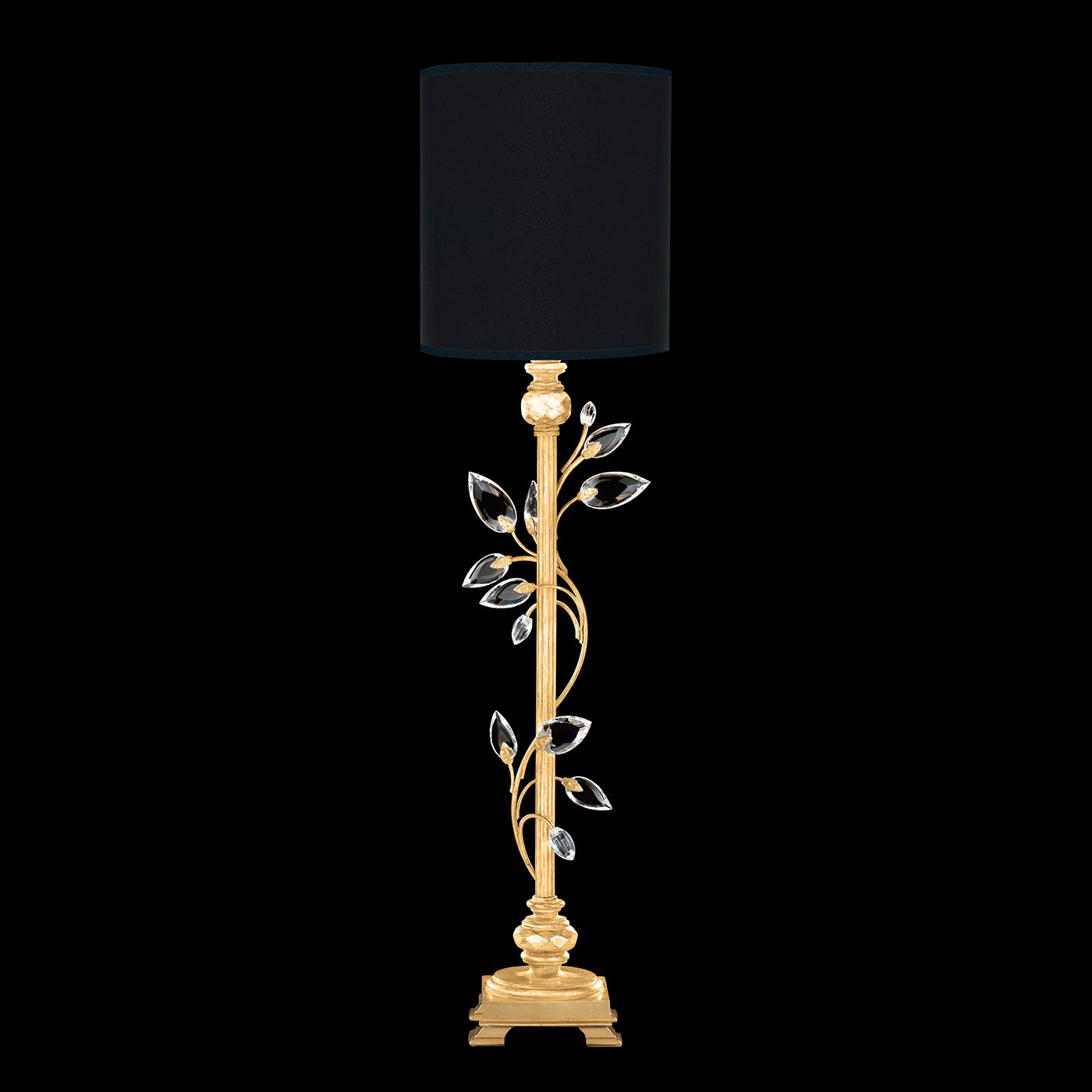 FINE ART LAMPS, CRYSTAL LAUREL CONSOLE LAMP, TABLE LAMPS