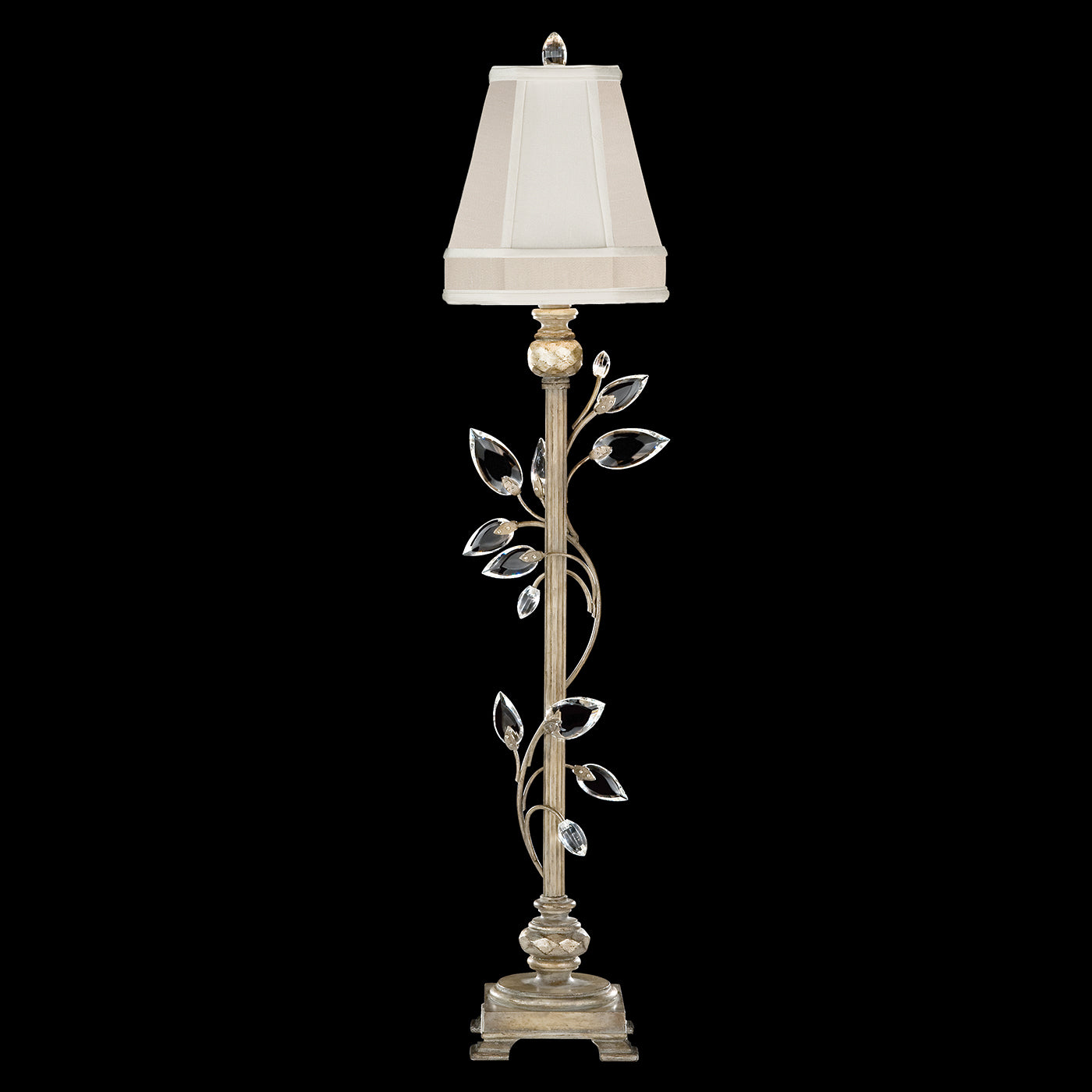 FINE ART LAMPS, CRYSTAL LAUREL CONSOLE LAMP, TABLE LAMPS
