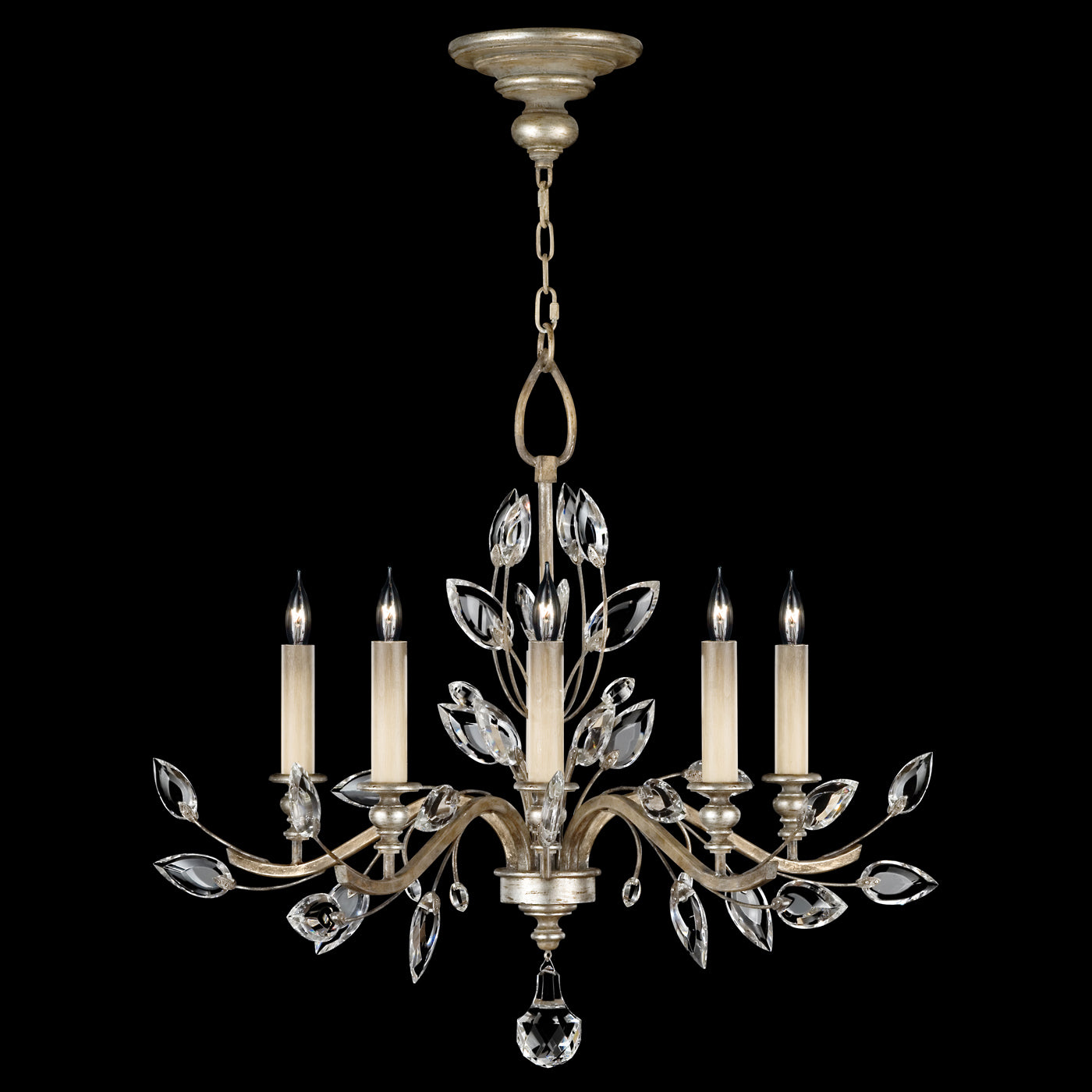 FINE ART LAMPS, CRYSTAL LAUREL CHANDELIER, CHANDELIER LIGHT
