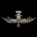 FINE ART LAMPS, CRYSTAL LAUREL SEMI-FLUSH MOUNT, FLUSH MOUNT CEILING LIGHTS