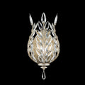 FINE ART LAMPS, CRYSTAL LAUREL SCONCE, WALL SCONCES