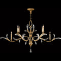 FINE ART LAMPS, BEVELED ARCS OBLONG CHANDELIER, CHANDELIER LIGHT