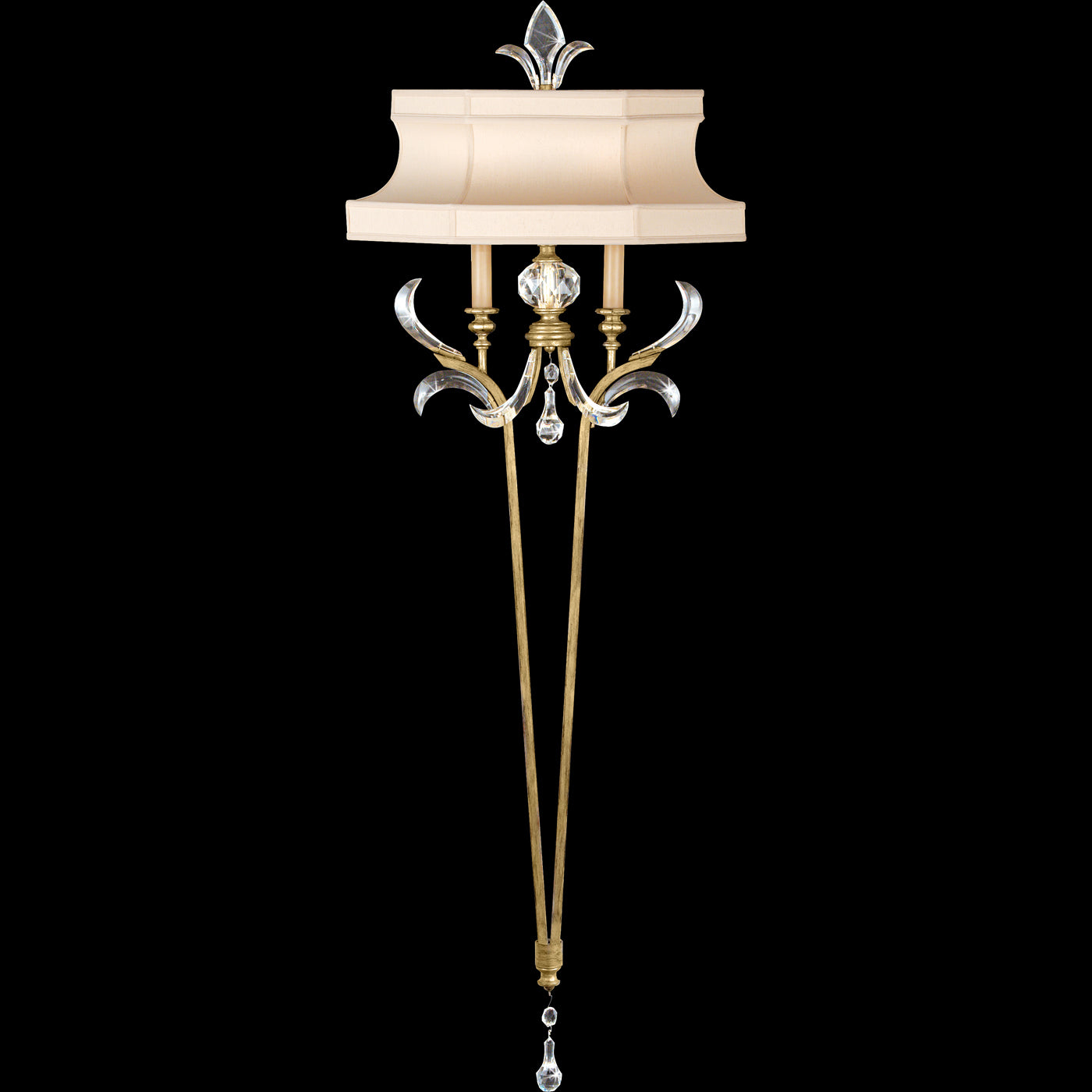 FINE ART LAMPS, BEVELED ARCS SCONCE, WALL SCONCES