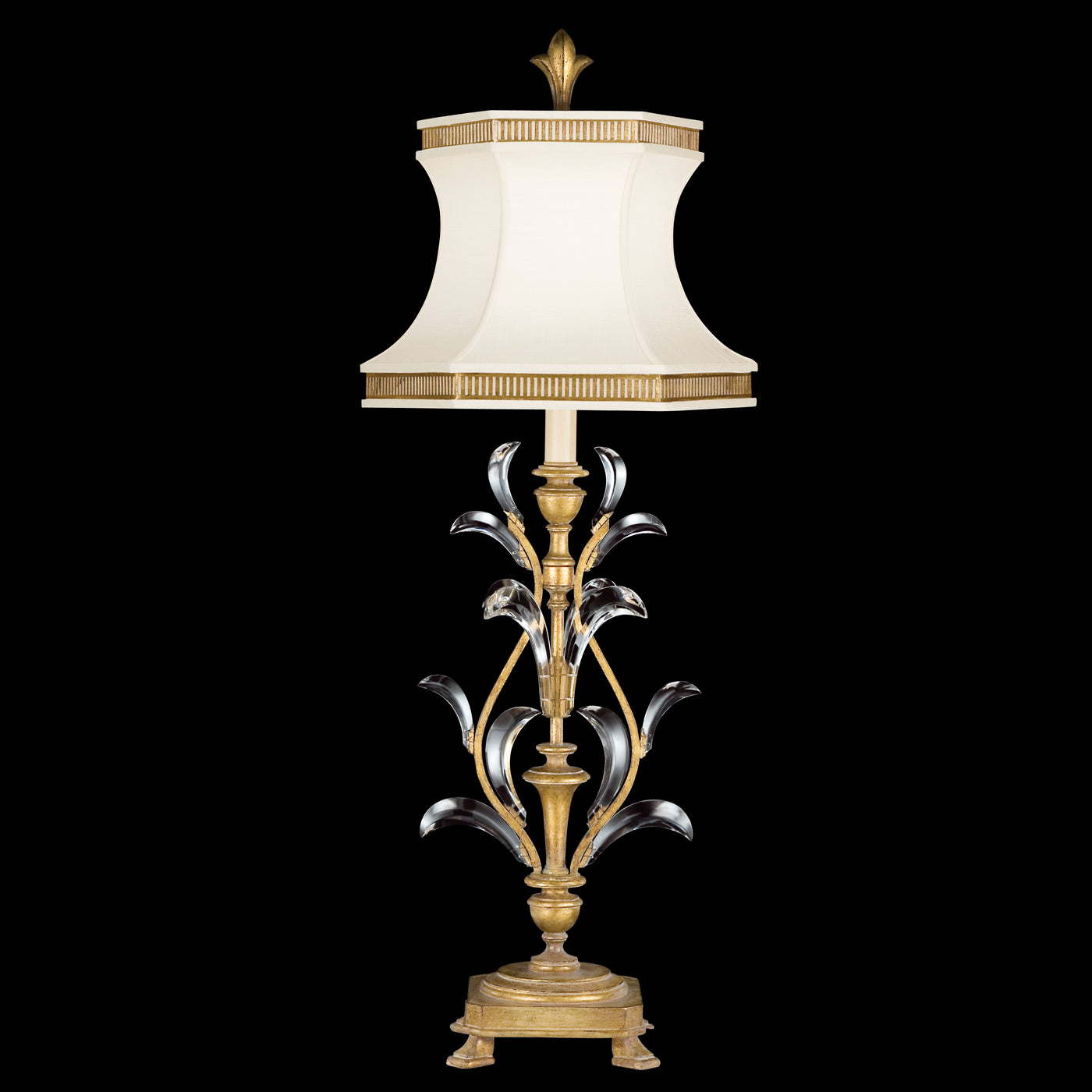 FINE ART LAMPS, BEVELED ARCS TABLE LAMP, TABLE LAMPS