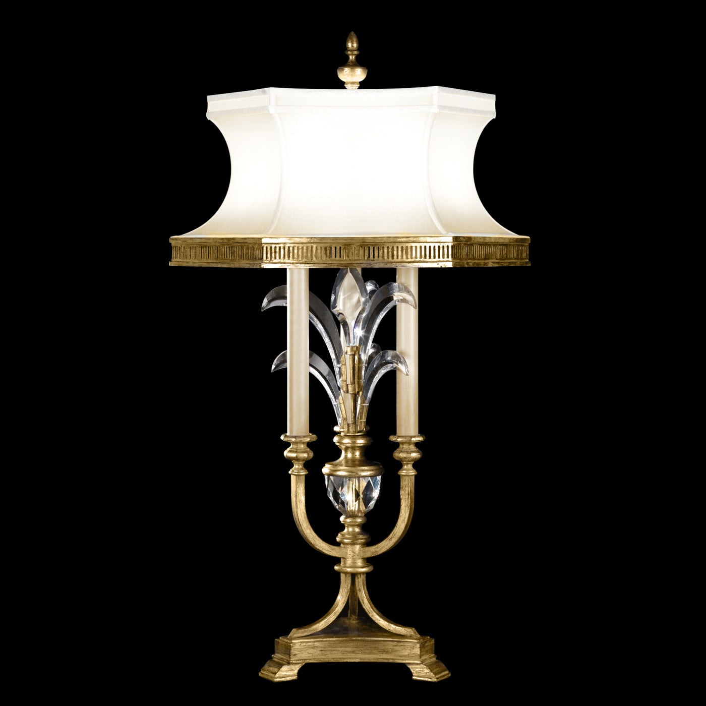 FINE ART LAMPS, BEVELED ARCS TABLE LAMP, TABLE LAMPS