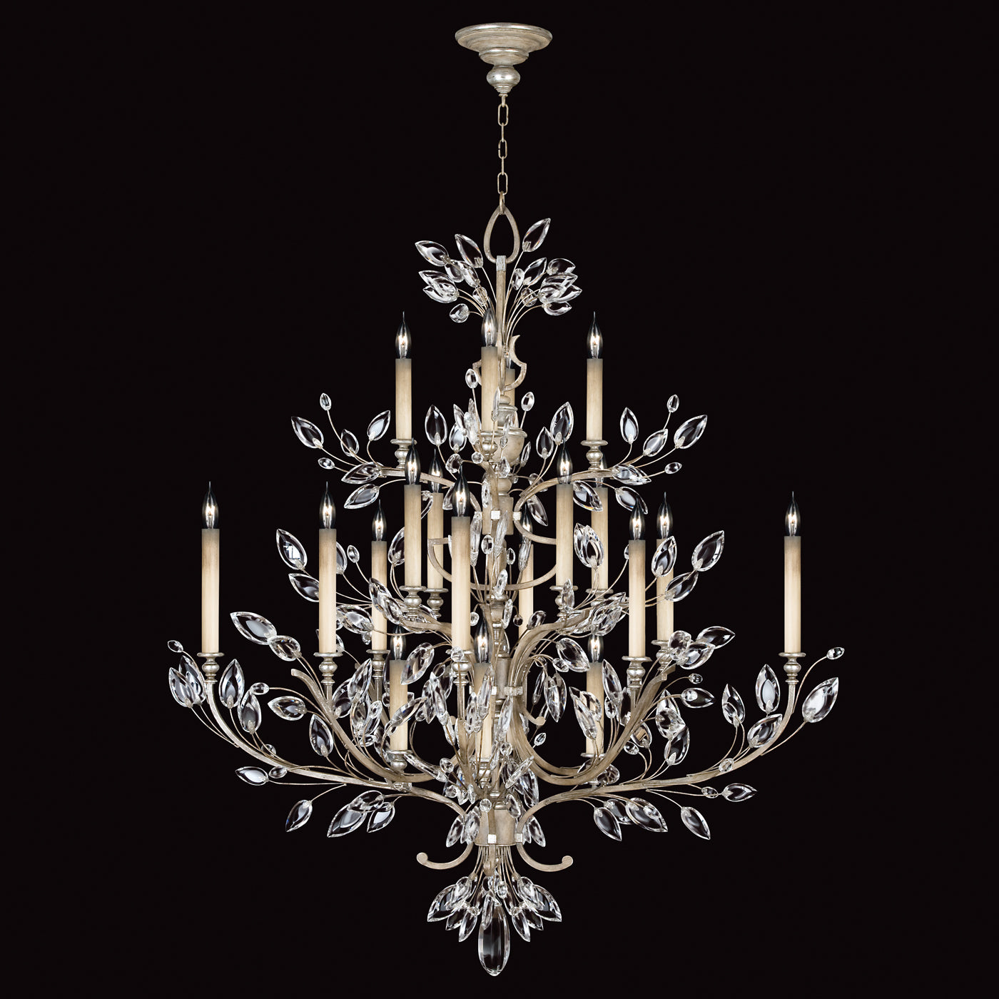 FINE ART LAMPS, CRYSTAL LAUREL CHANDELIER, CHANDELIER LIGHT