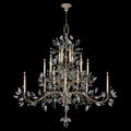 FINE ART LAMPS, CRYSTAL LAUREL CHANDELIER, CHANDELIER LIGHT