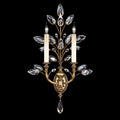 FINE ART LAMPS, CRYSTAL LAUREL SCONCE, WALL SCONCES