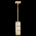 FINE ART LAMPS, CRYSTAL ENCHANTMENT SQUARE DROP LIGHT, PENDANT LIGHT