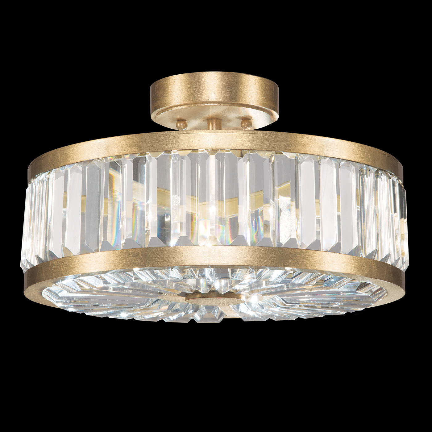 FINE ART LAMPS, CRYSTAL ENCHANTMENT SEMI-FLUSH MOUNT, FLUSH MOUNT CEILING LIGHTS