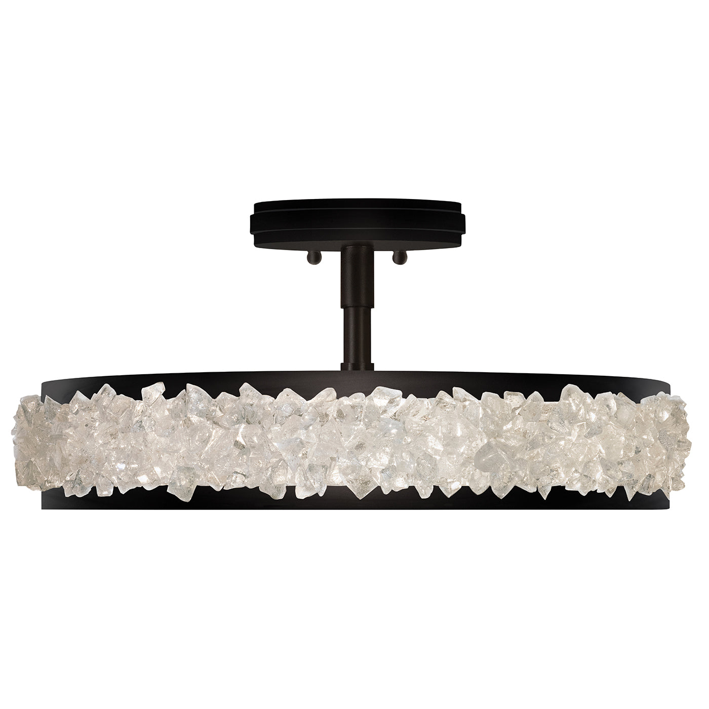FINE ART LAMPS, ARCTIC HALO SEMI-FLUSH MOUNT, FLUSH MOUNT CEILING LIGHTS