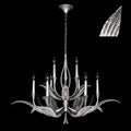 FINE ART LAMPS, PLUME CHANDELIER, CHANDELIER LIGHT