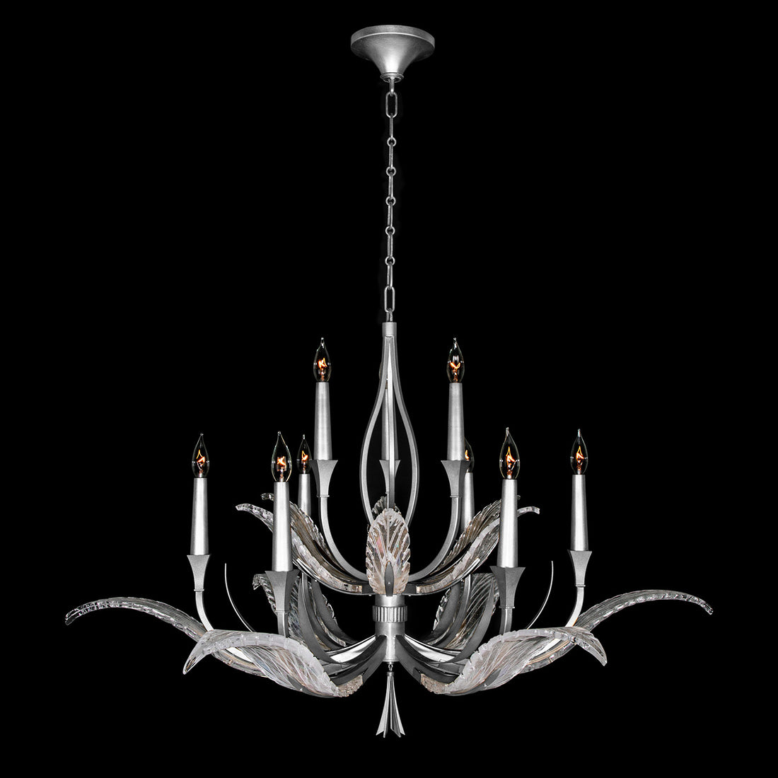 FINE ART LAMPS, PLUME CHANDELIER, CHANDELIER LIGHT