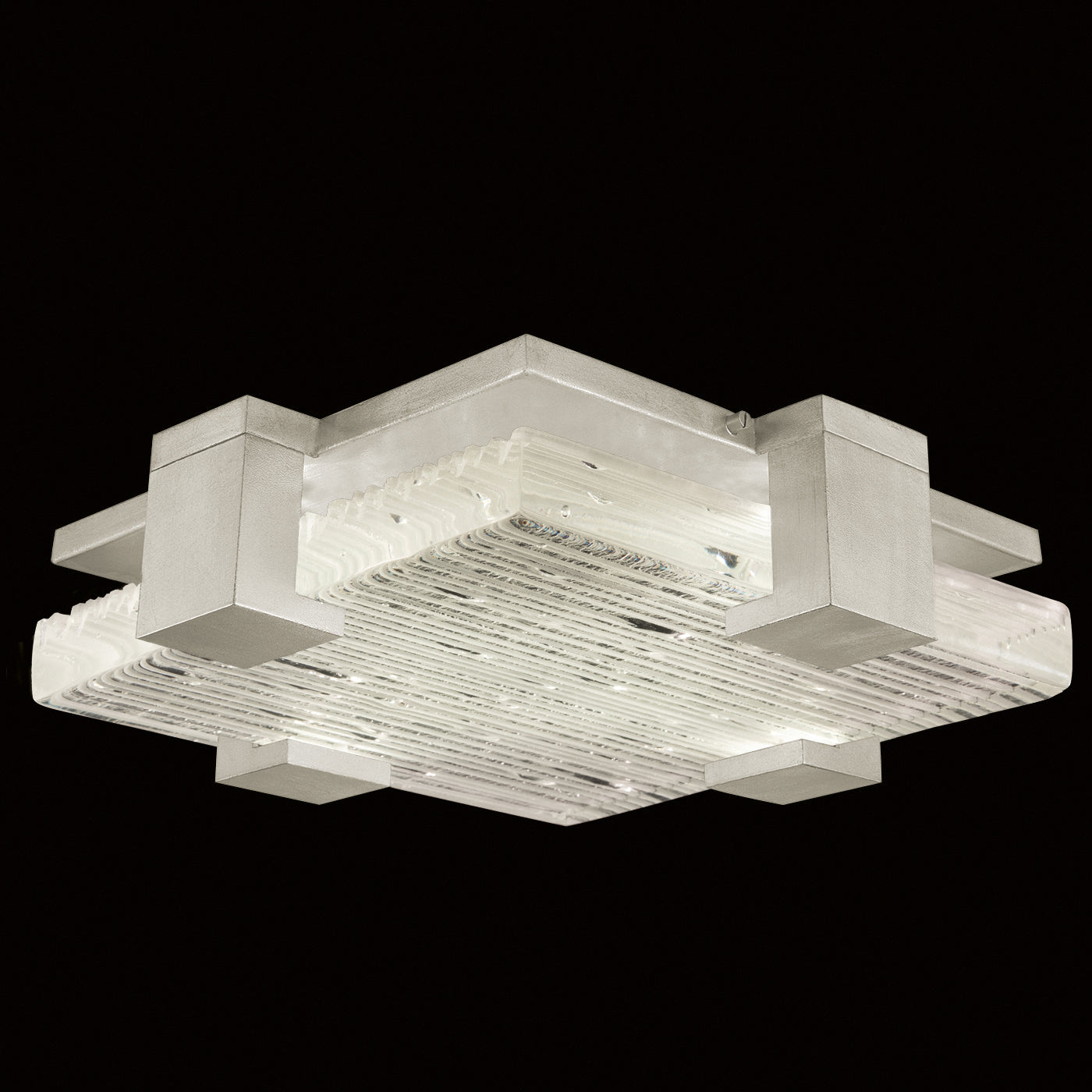 FINE ART LAMPS, TERRA SQUARE FLUSH MOUNT, FLUSH MOUNT CEILING LIGHTS