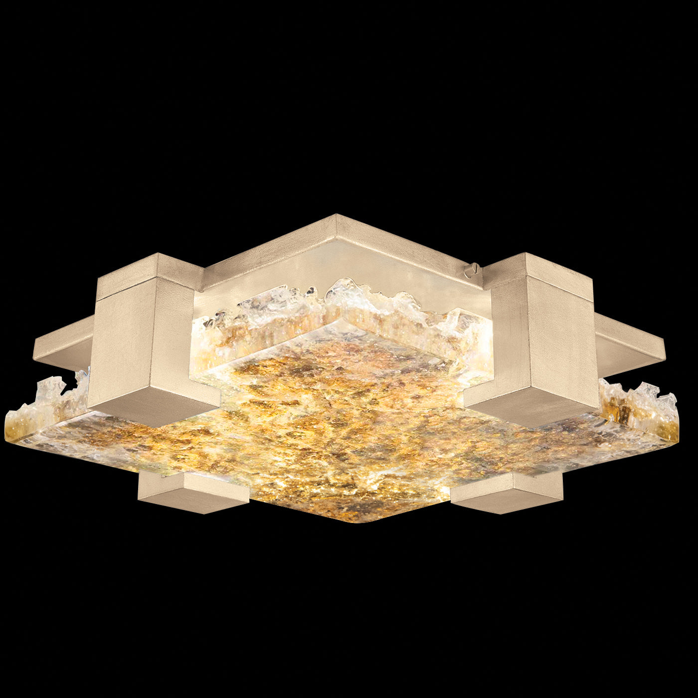 FINE ART LAMPS, TERRA SQUARE FLUSH MOUNT, FLUSH MOUNT CEILING LIGHTS