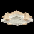 FINE ART LAMPS, TERRA SQUARE FLUSH MOUNT, FLUSH MOUNT CEILING LIGHTS