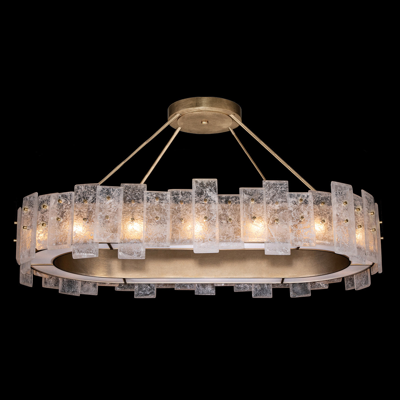 FINE ART LAMPS, LUNEA OBLONG PENDANT, PENDANT LIGHT