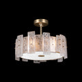 FINE ART LAMPS, LUNEA SEMI-FLUSH MOUNT, FLUSH MOUNT CEILING LIGHTS
