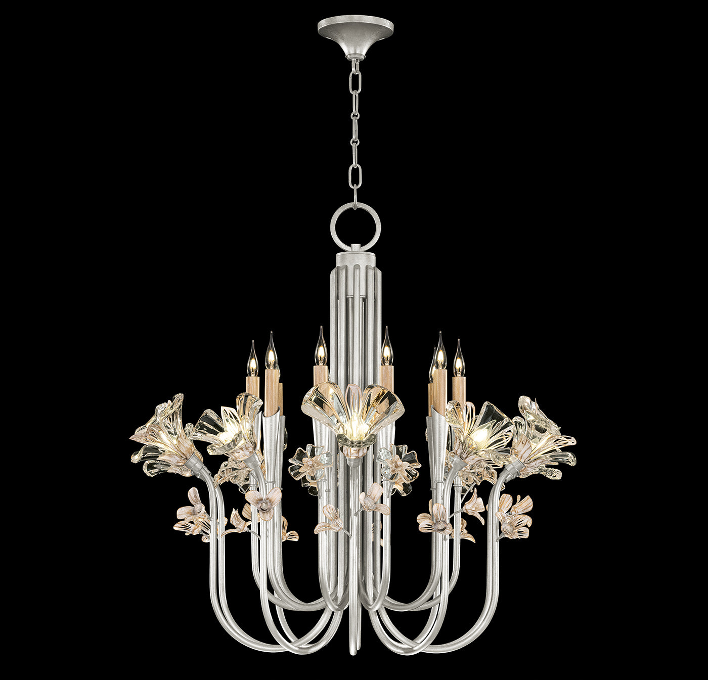 FINE ART LAMPS, AZU CHANDELIER, CHANDELIER LIGHT
