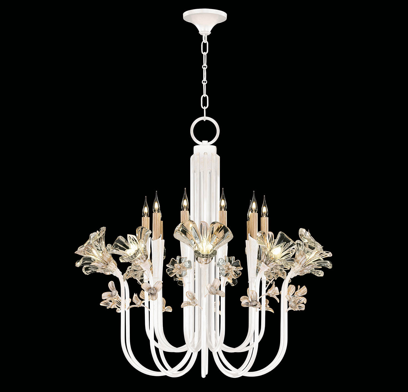 FINE ART LAMPS, AZU CHANDELIER, CHANDELIER LIGHT