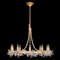 FINE ART LAMPS, AZU CHANDELIER, CHANDELIER LIGHT