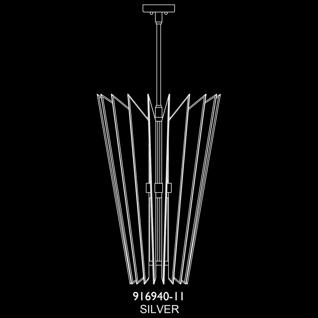 FINE ART LAMPS, NEWTON PENDANT, PENDANT LIGHT