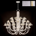FINE ART LAMPS, AZU CHANDELIER, CHANDELIER LIGHT
