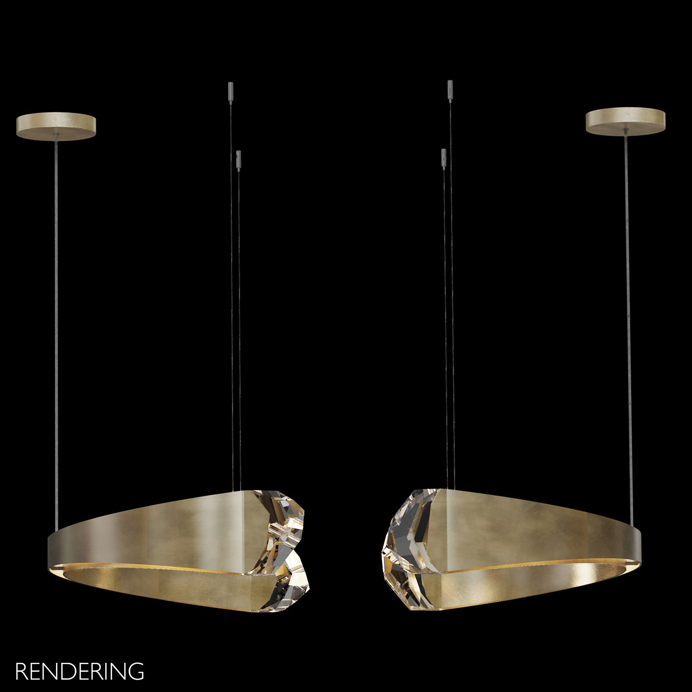 FINE ART LAMPS, STRATA PENDANT, PENDANT LIGHT