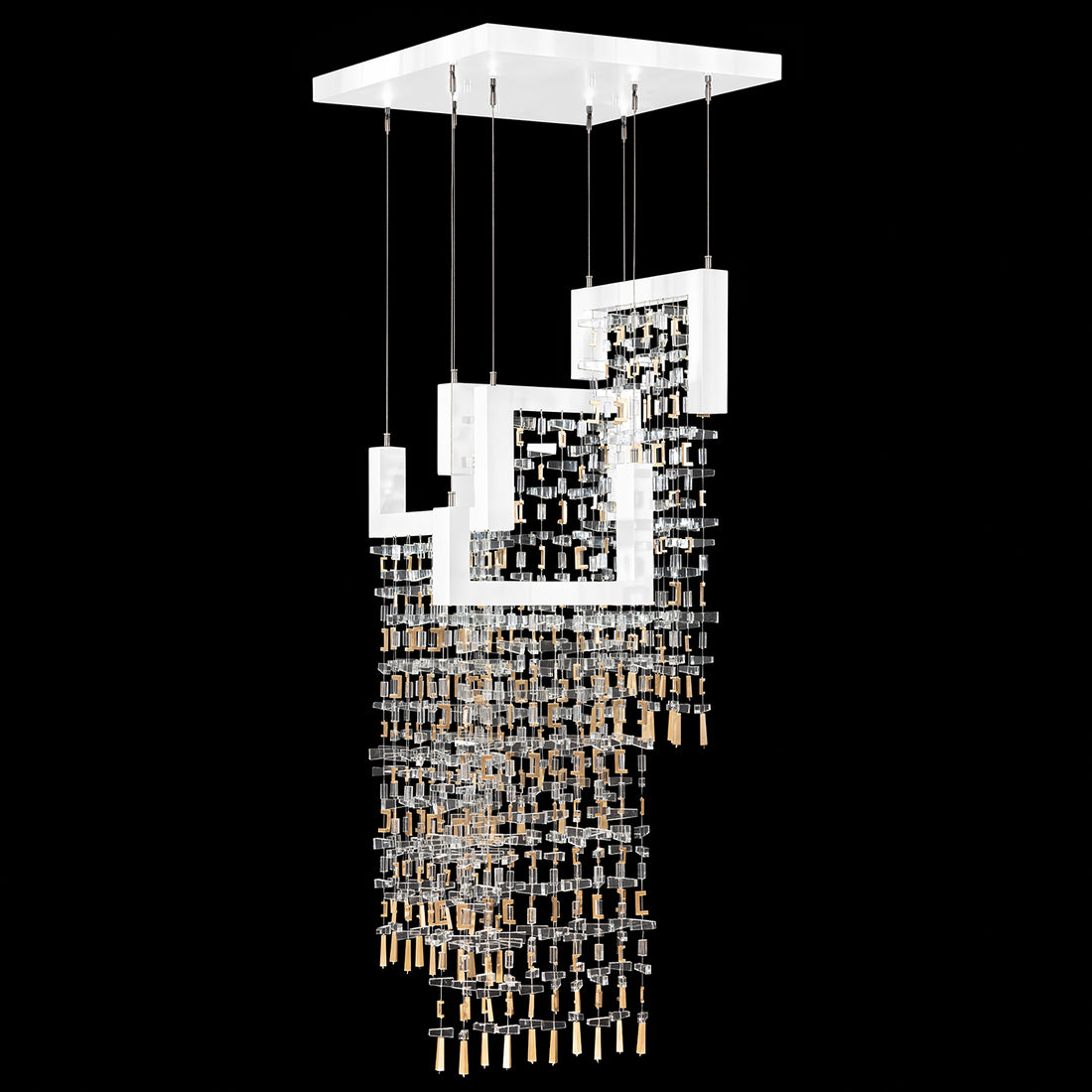 FINE ART LAMPS, CAPRI SQUARE PENDANT, PENDANT LIGHT