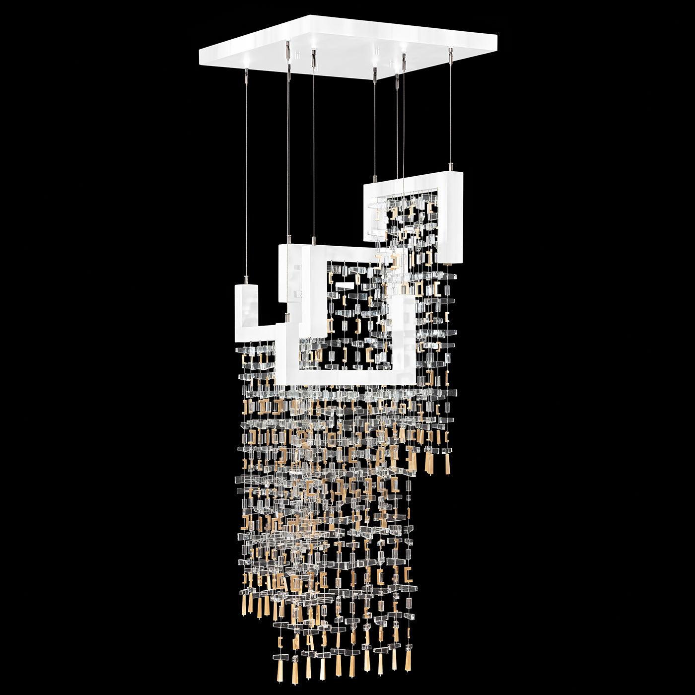 FINE ART LAMPS, CAPRI SQUARE PENDANT, PENDANT LIGHT