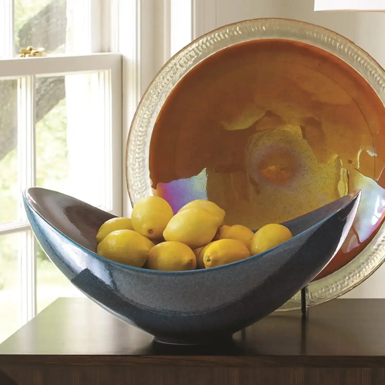 GLOBAL VIEWS SWOOP BOWL - Decorative Accents