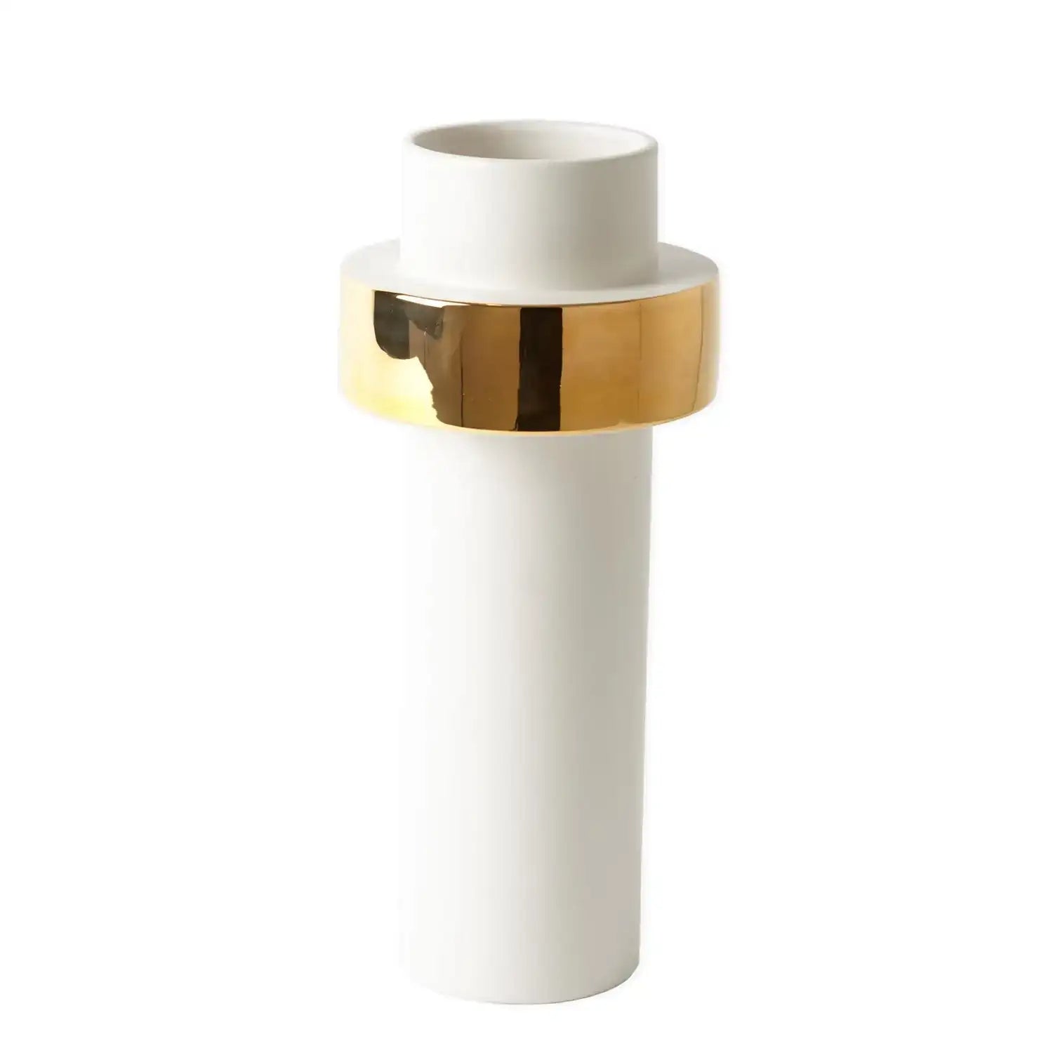 GLOBAL VIEWS GOLD RING VASE - Decorative Accents