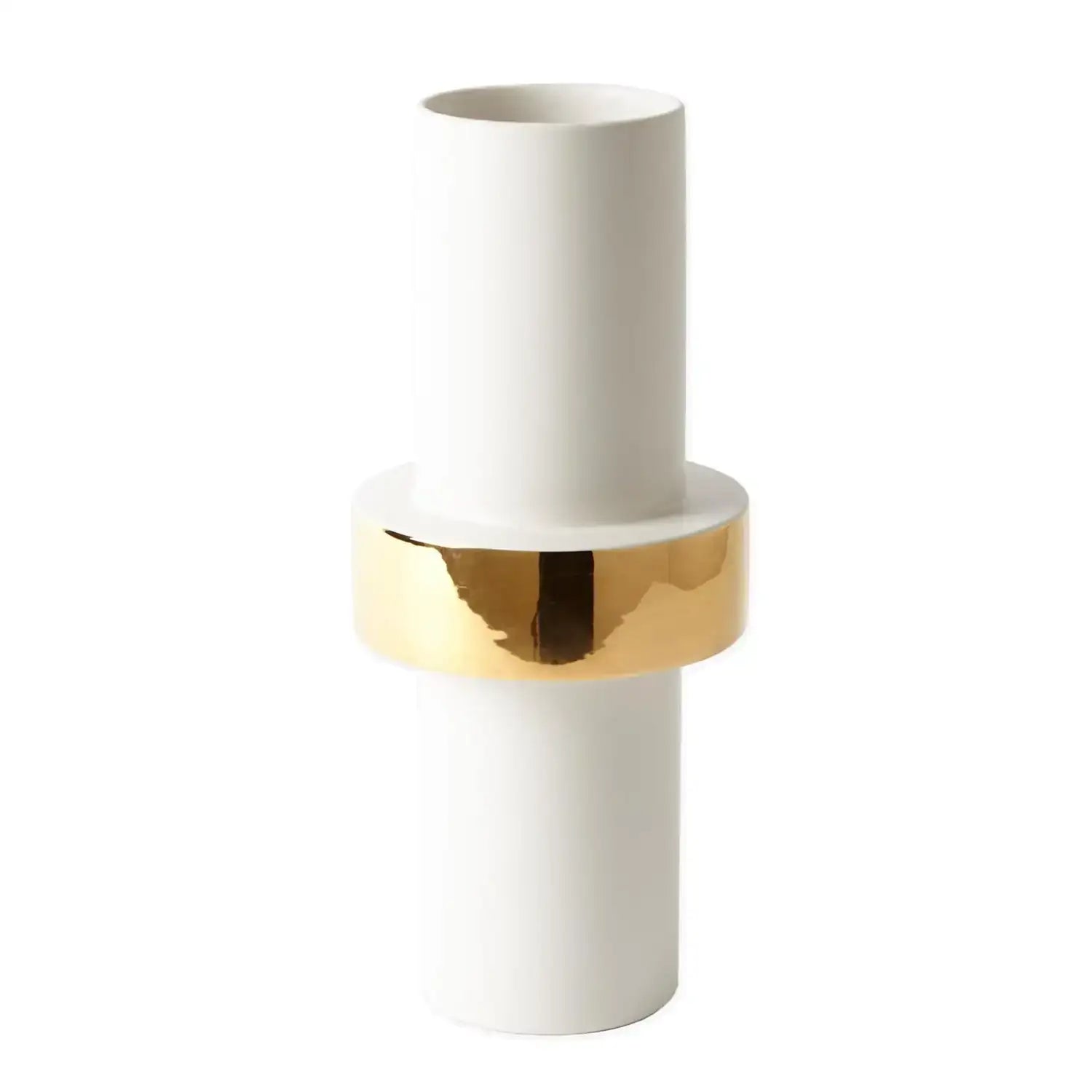 GLOBAL VIEWS GOLD RING VASE - Decorative Accents